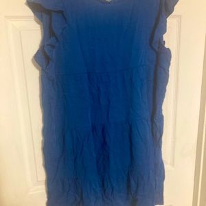 NWT knee length indigo dress